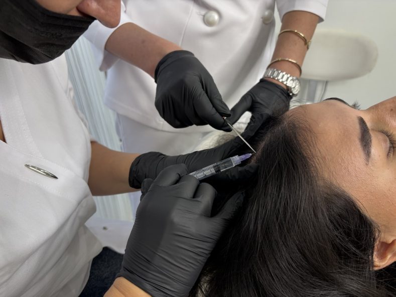 Современный метод лечения гипергидроза головы и лица